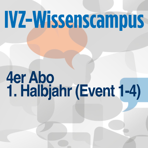 IVZ-Wissenscampus 2024/2025 in Ibbenbüren_4-er Abo zur Präsenzteilnahme am Halbjahresprogramm Vortrag 1 bis Vortrag 4&gt;&gt;Normalpreis