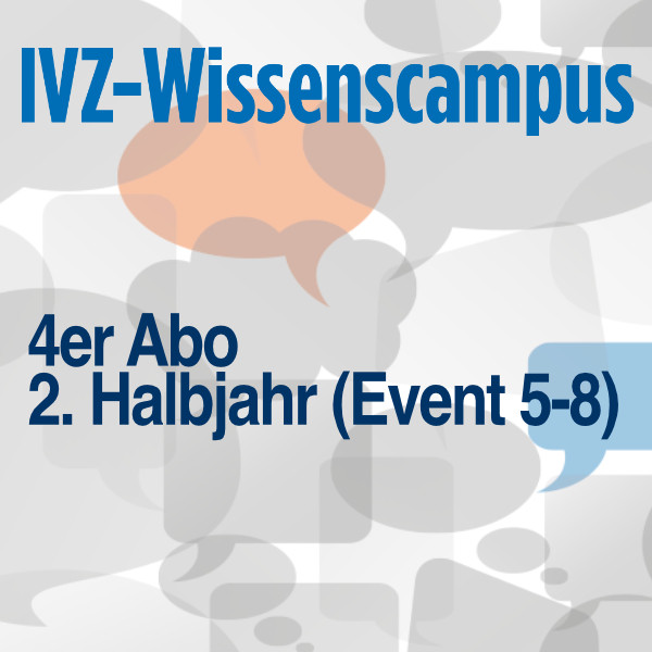 IVZ-Wissenscampus 2024/2025 in Ibbenbüren_4-er Abo zur Präsenzteilnahme am Halbjahresprogramm Vortrag 5 bis Vortrag 8&gt;&gt;Normalpreis