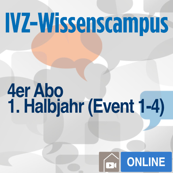 IVZ-Wissenscampus 2024/2025 in Ibbenbüren_4-er Abo zur Onlineteilnahme am Halbjahresprogramm Vortrag 1 bis Vortrag 4&gt;&gt;Normalpreis